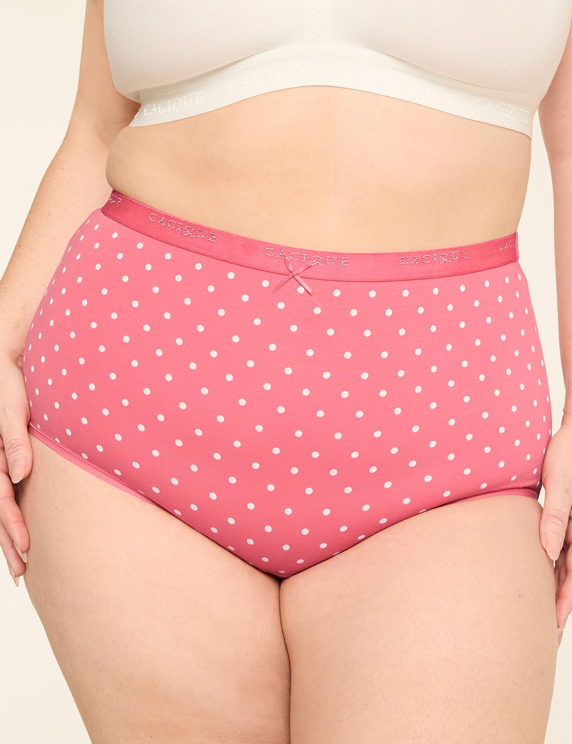 Cotton High-Waist Brief Panty