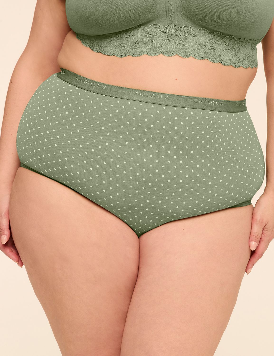 Cotton High-Waist Brief Panty
