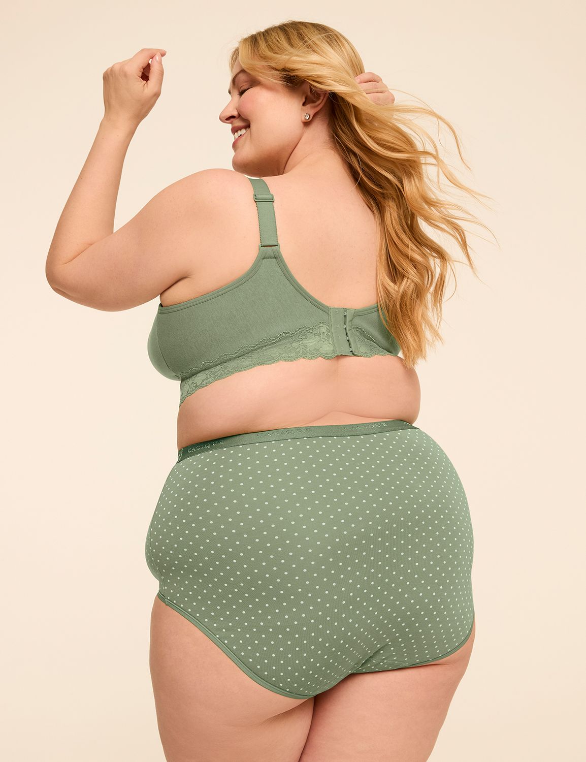 Cotton High-Waist Brief Panty