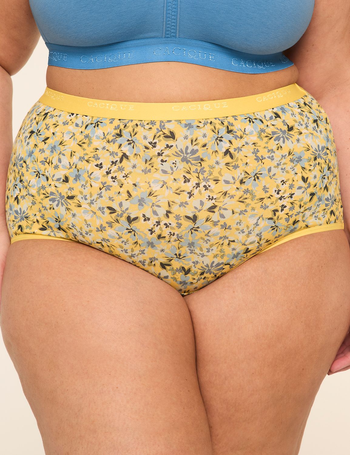 Cotton High-Waist Brief Panty