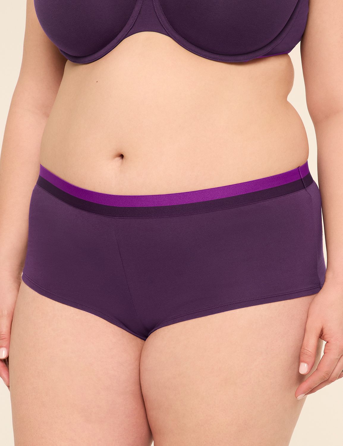 Cotton Boyshort Panty With Wide Waistband