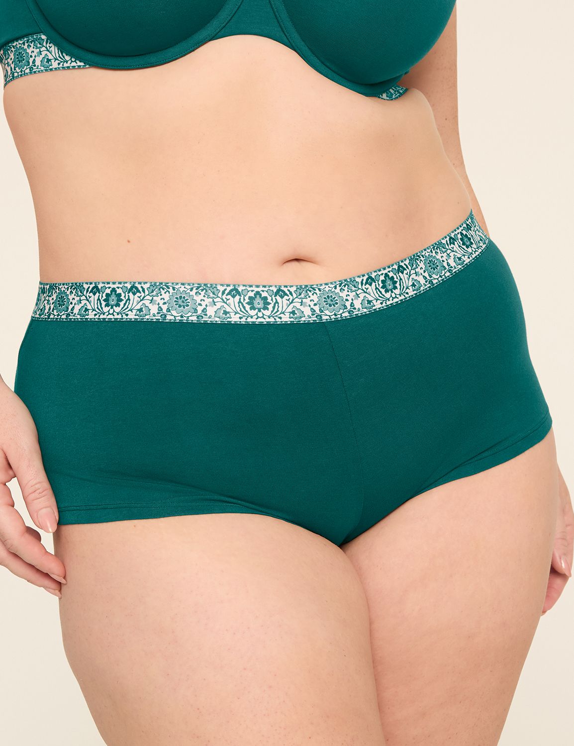 Cotton Boyshort Panty With Wide Waistband