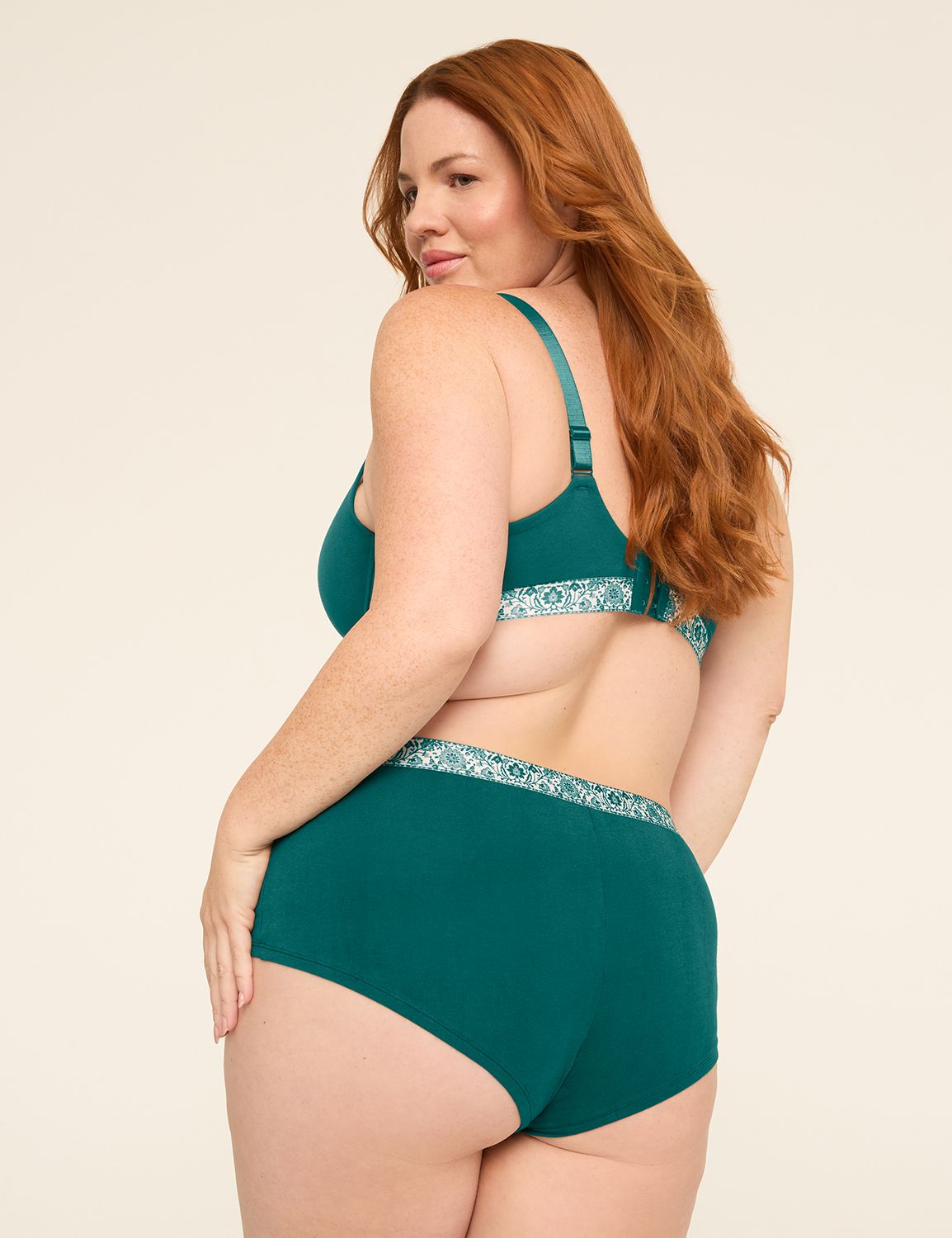 Cotton Boyshort Panty With Wide Waistband