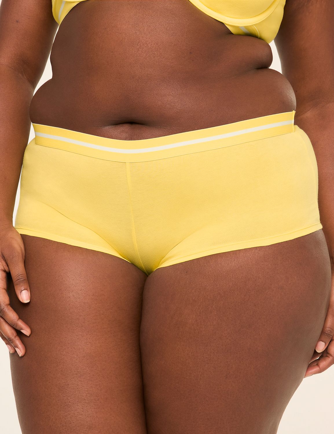 Cotton Boyshort Panty With Wide Waistband