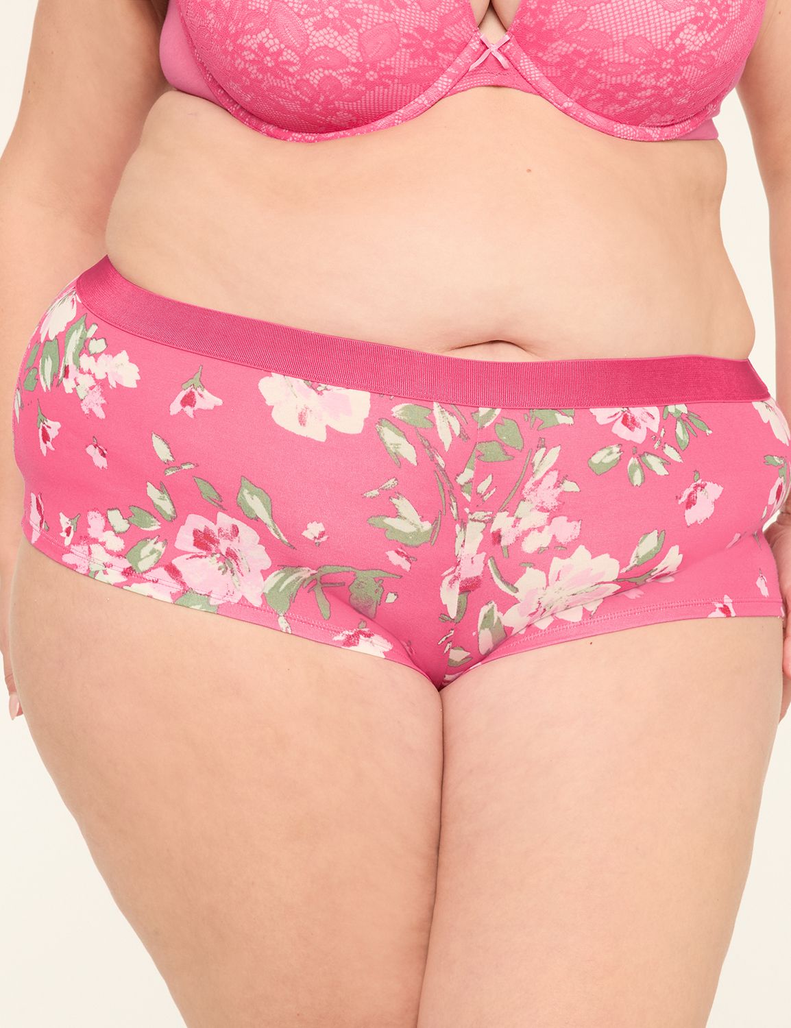 Cotton Boyshort Panty With Wide Waistband