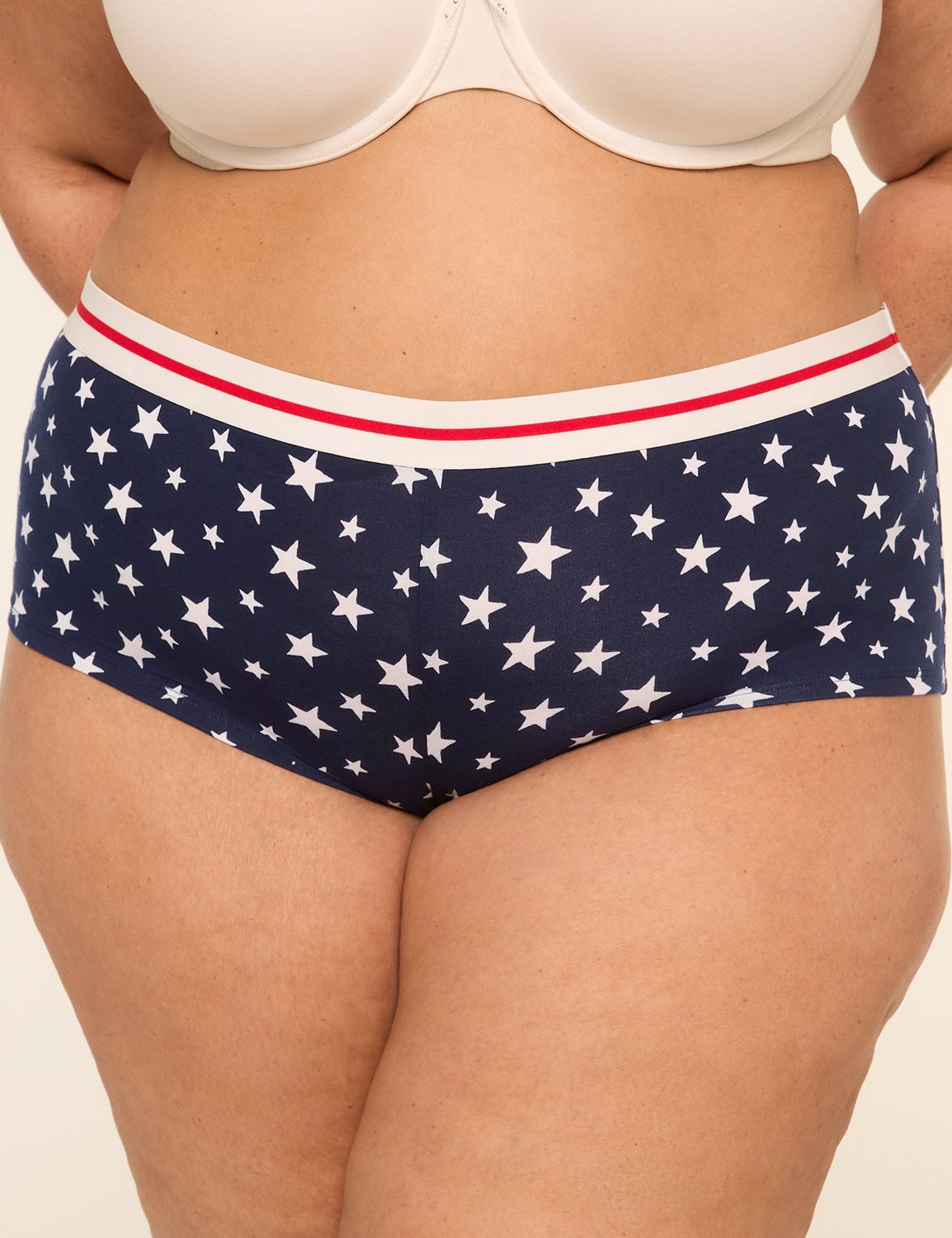 Cotton Boyshort Panty With Wide Waistband