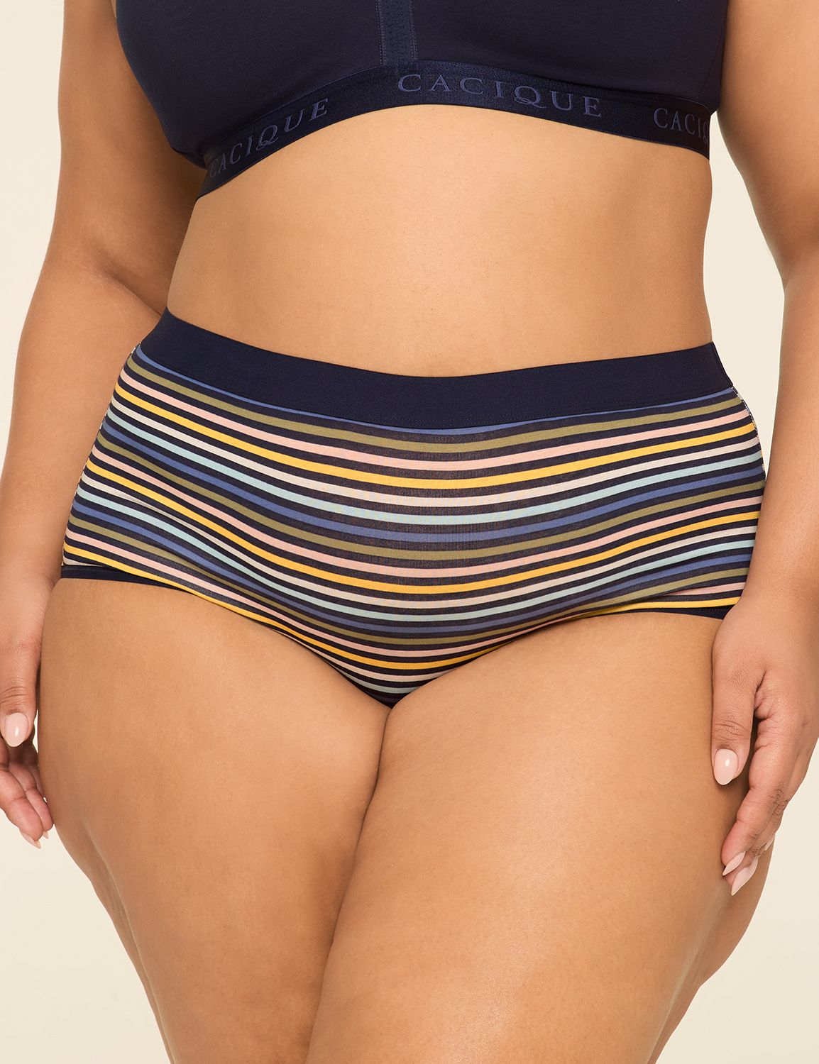Cotton Full Brief Panty With Wide Waistband