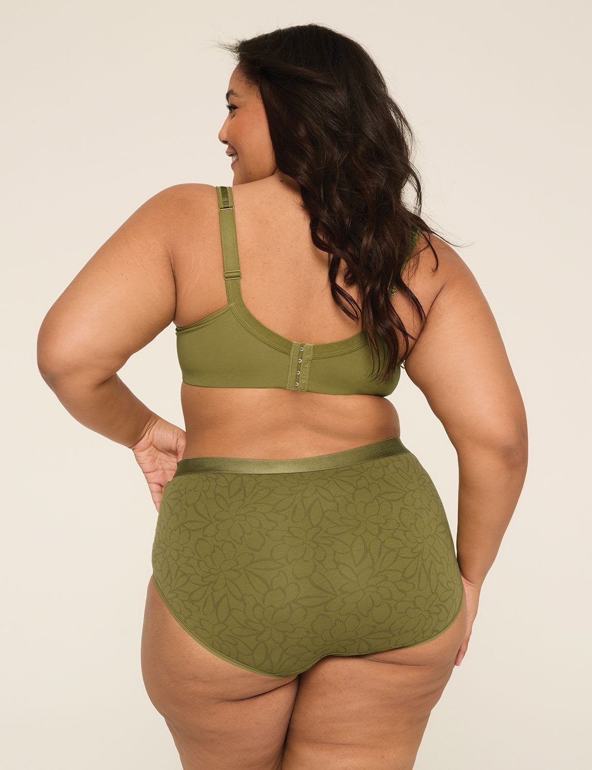 Cotton Full Brief Wide Shine Waistb