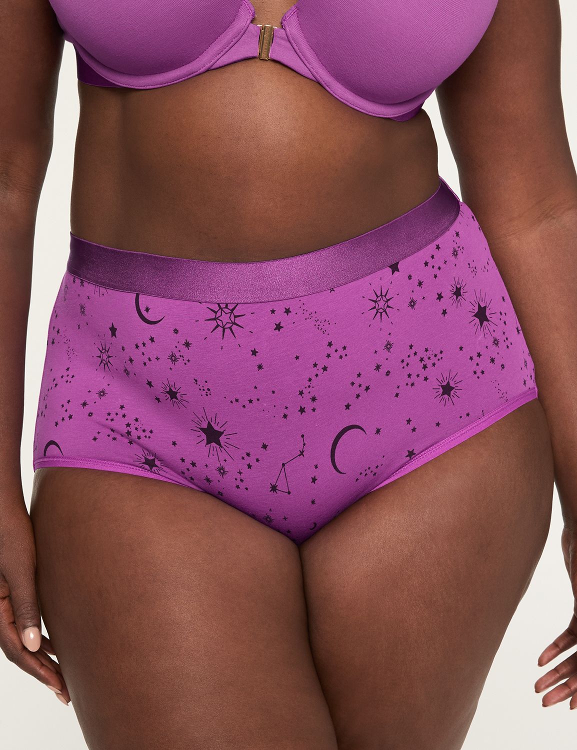 Cotton Full Brief Panty With Wide Waistband