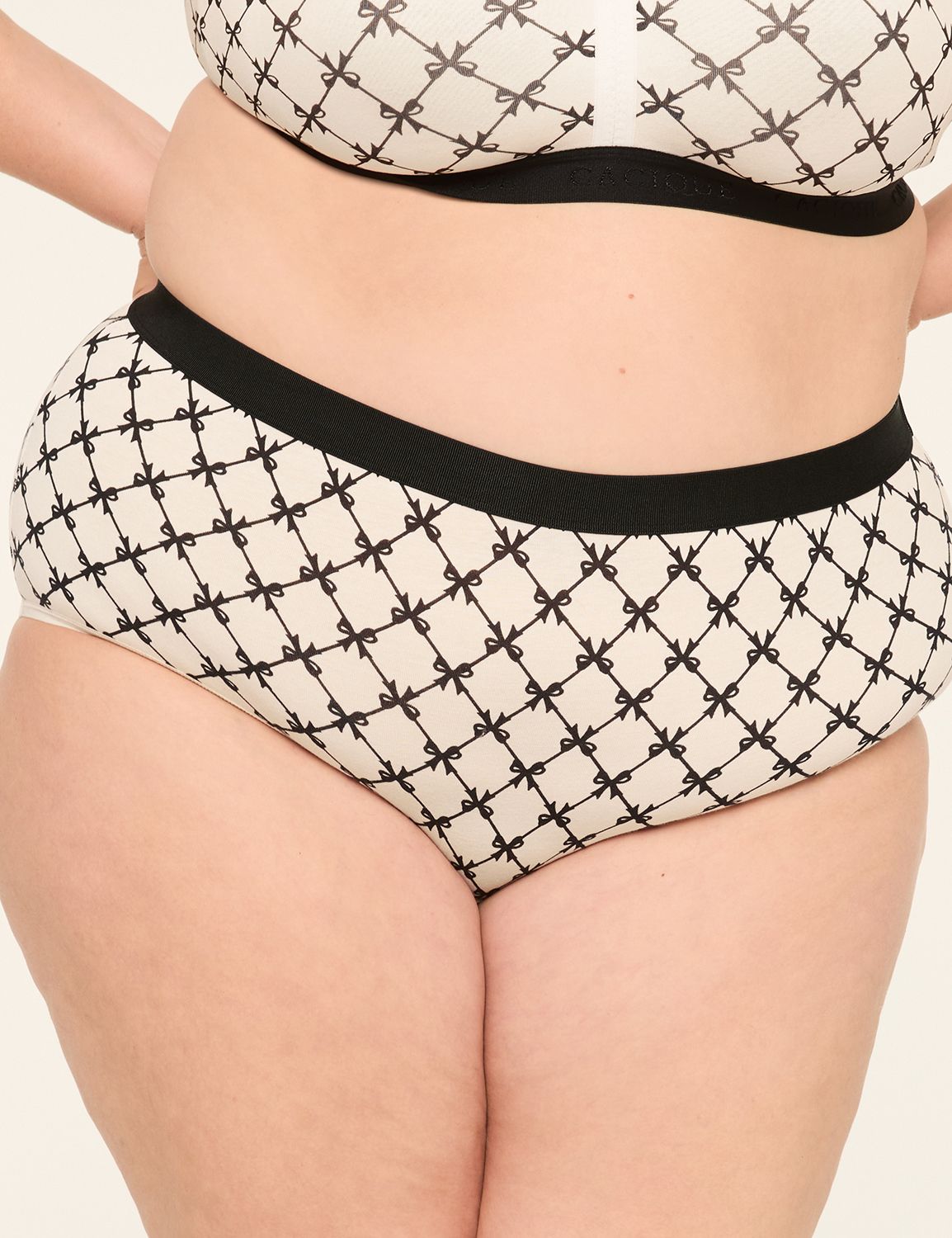 Cotton Full Brief Panty With Wide Waistband