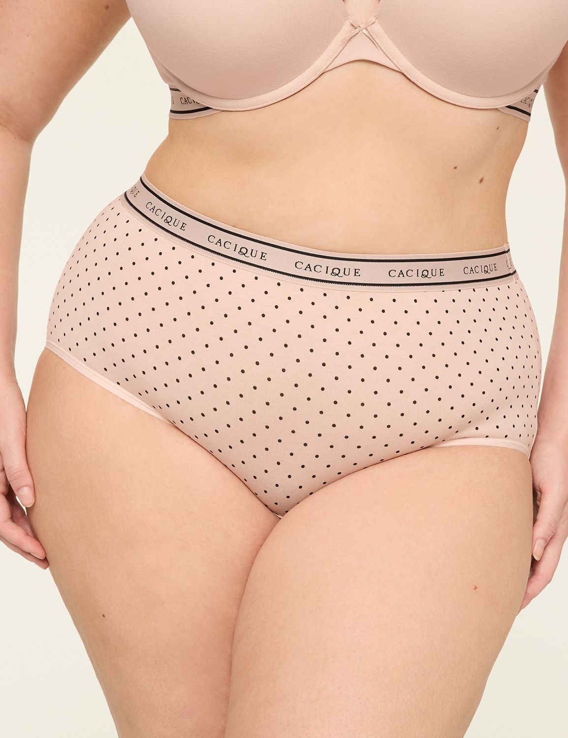 Cotton Full Brief Panty With Wide Waistband