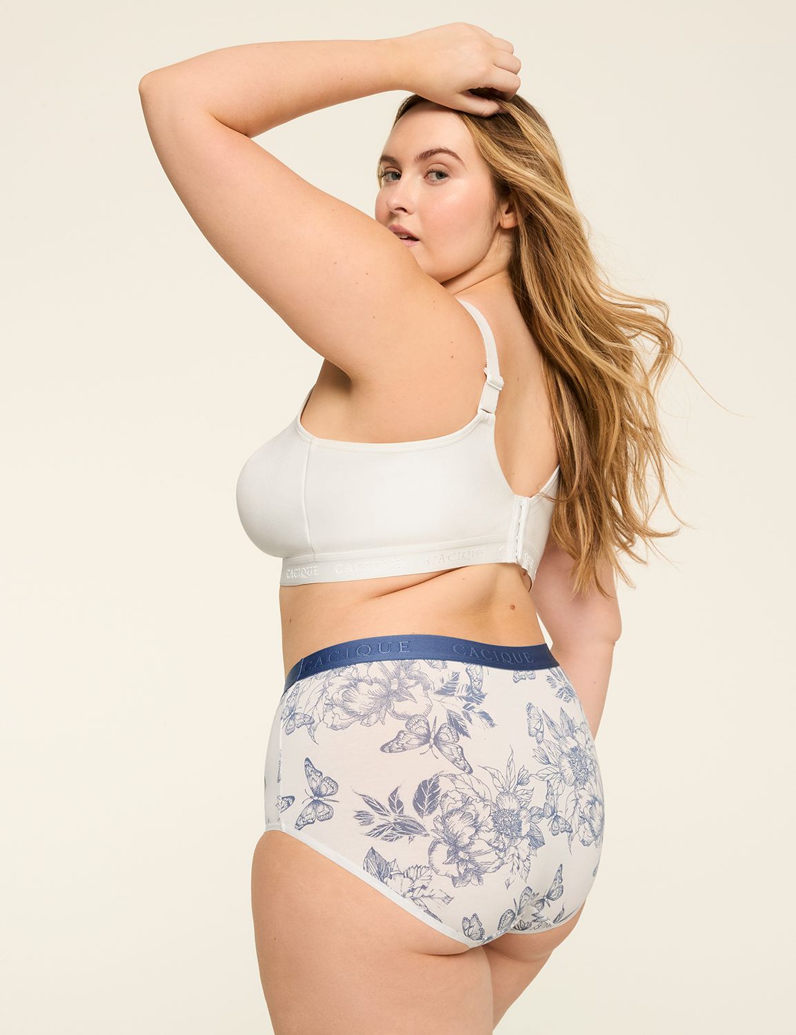 Cotton Full Brief Panty With Wide Waistband