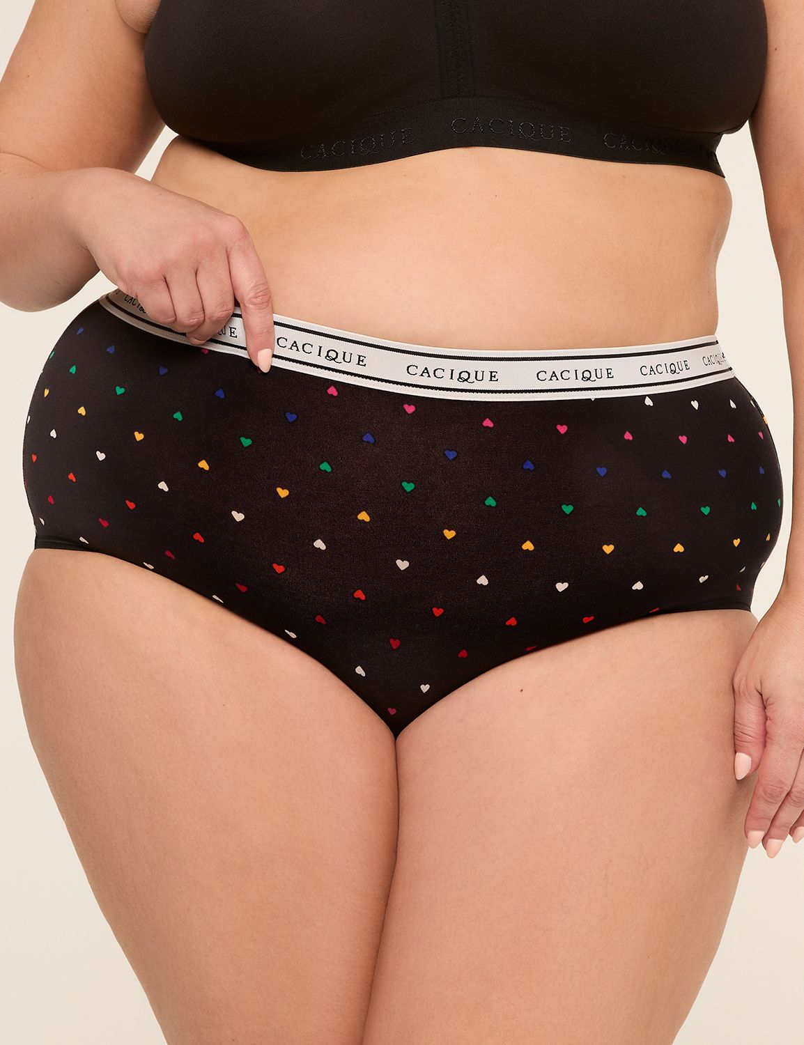 Cotton Full Brief Panty With Wide Waistband