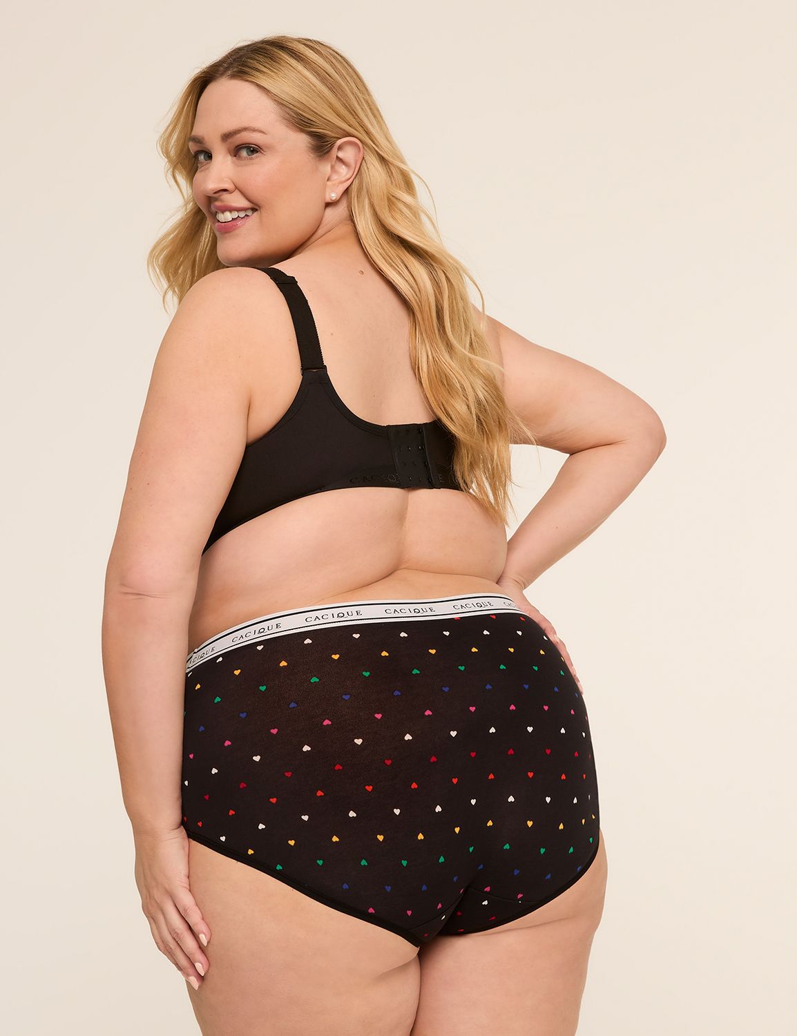 Cotton Full Brief Panty With Wide Waistband