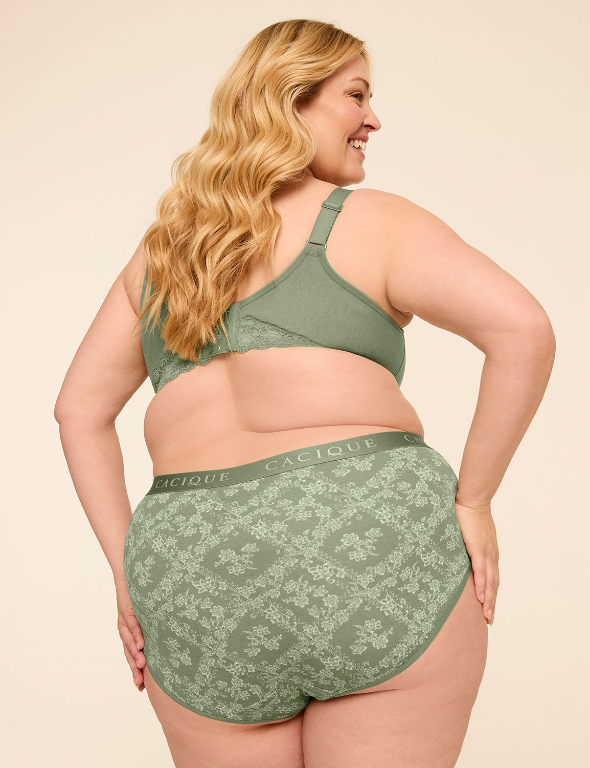 Cotton Full Brief Panty With Wide Waistband