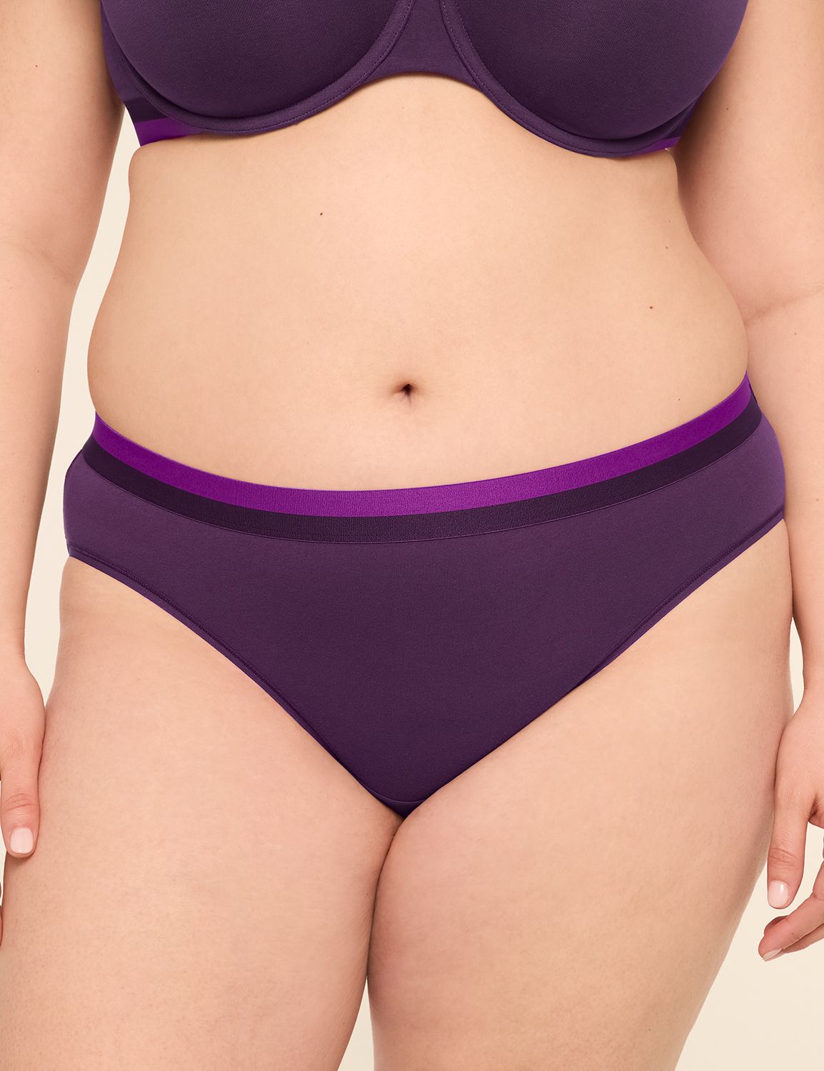 Cotton Hipster Panty With Wide Waistband