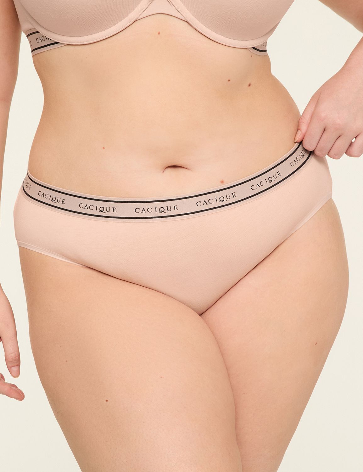 Cotton Hipster Panty With Wide Waistband