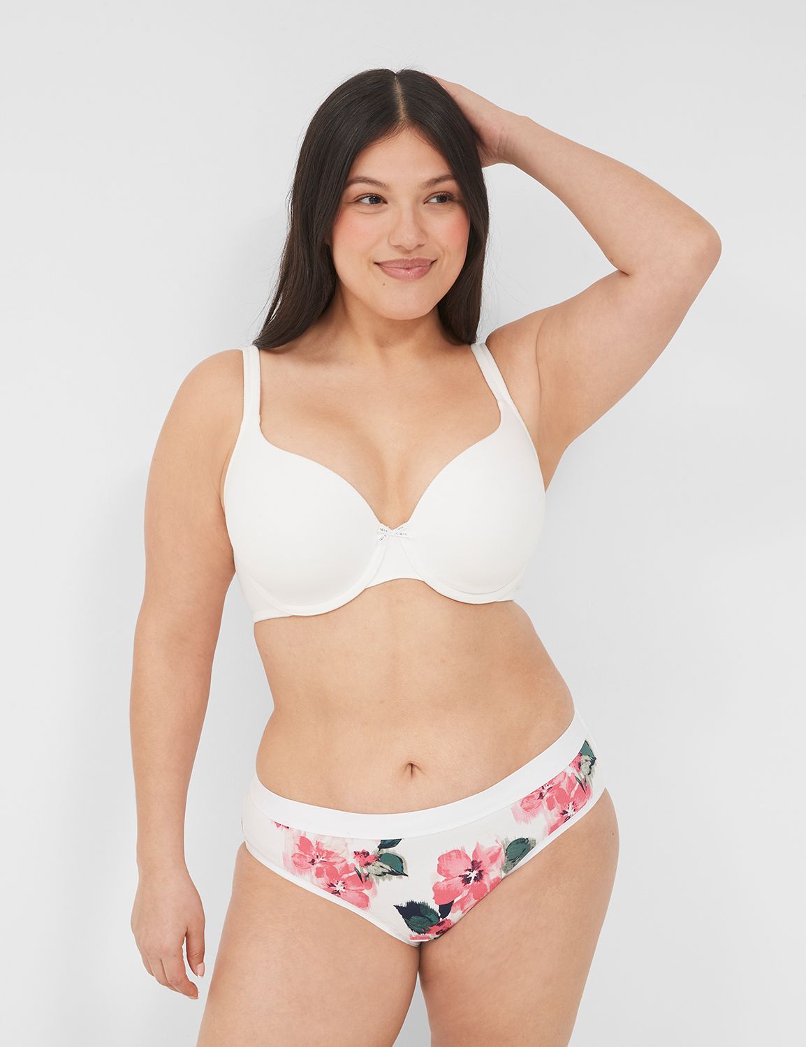 Cotton Hipster Panty With Wide Waistband | LaneBryant