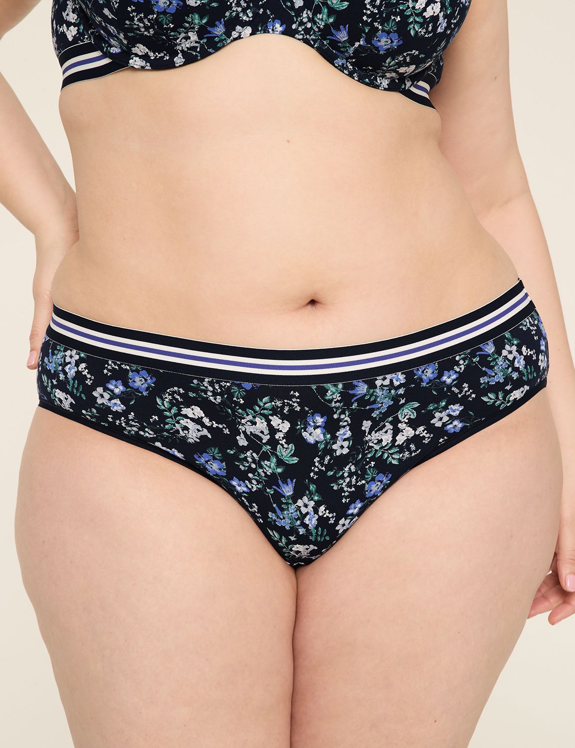 Cotton Hipster Panty With Wide Waistband