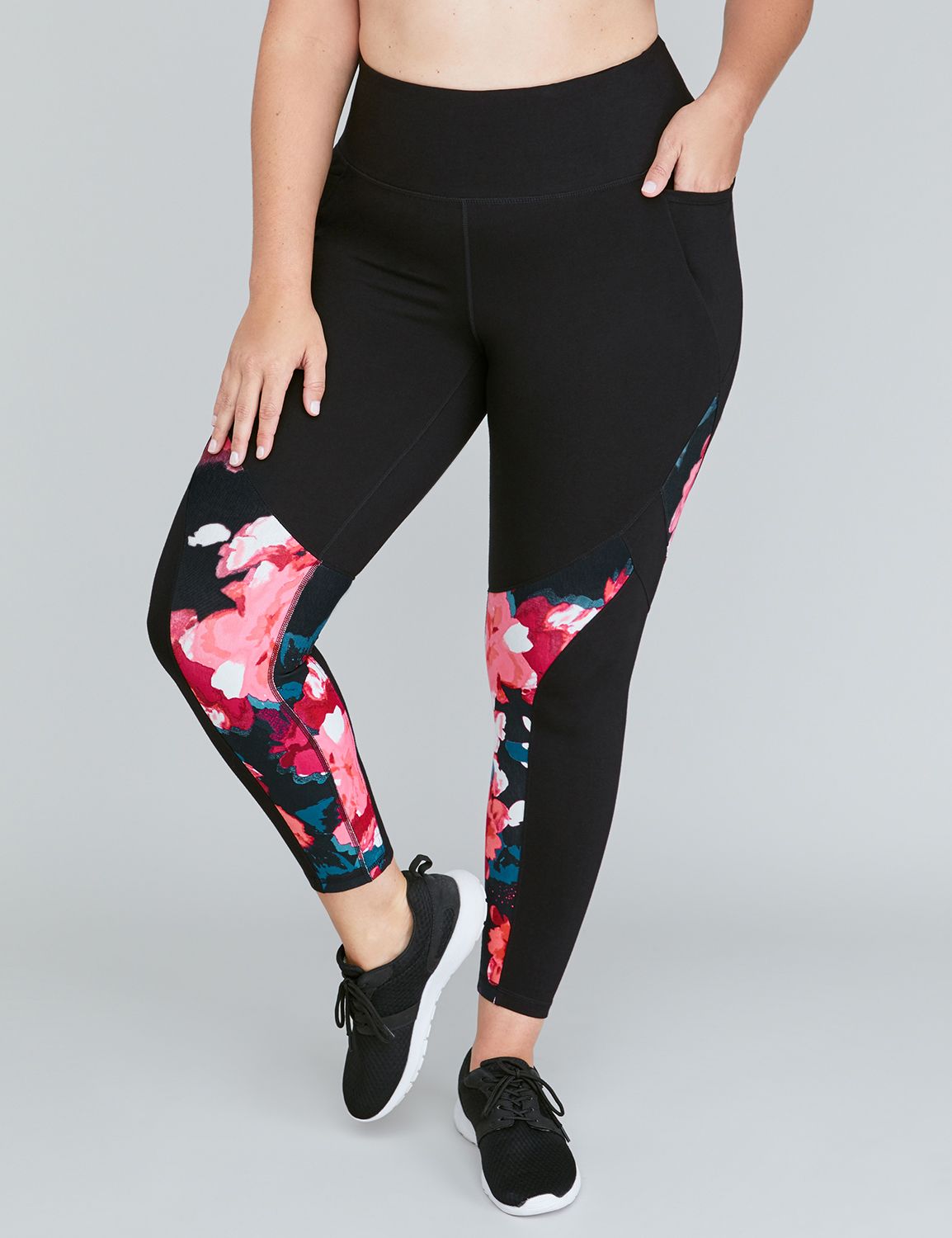 plus size workout leggings with pockets