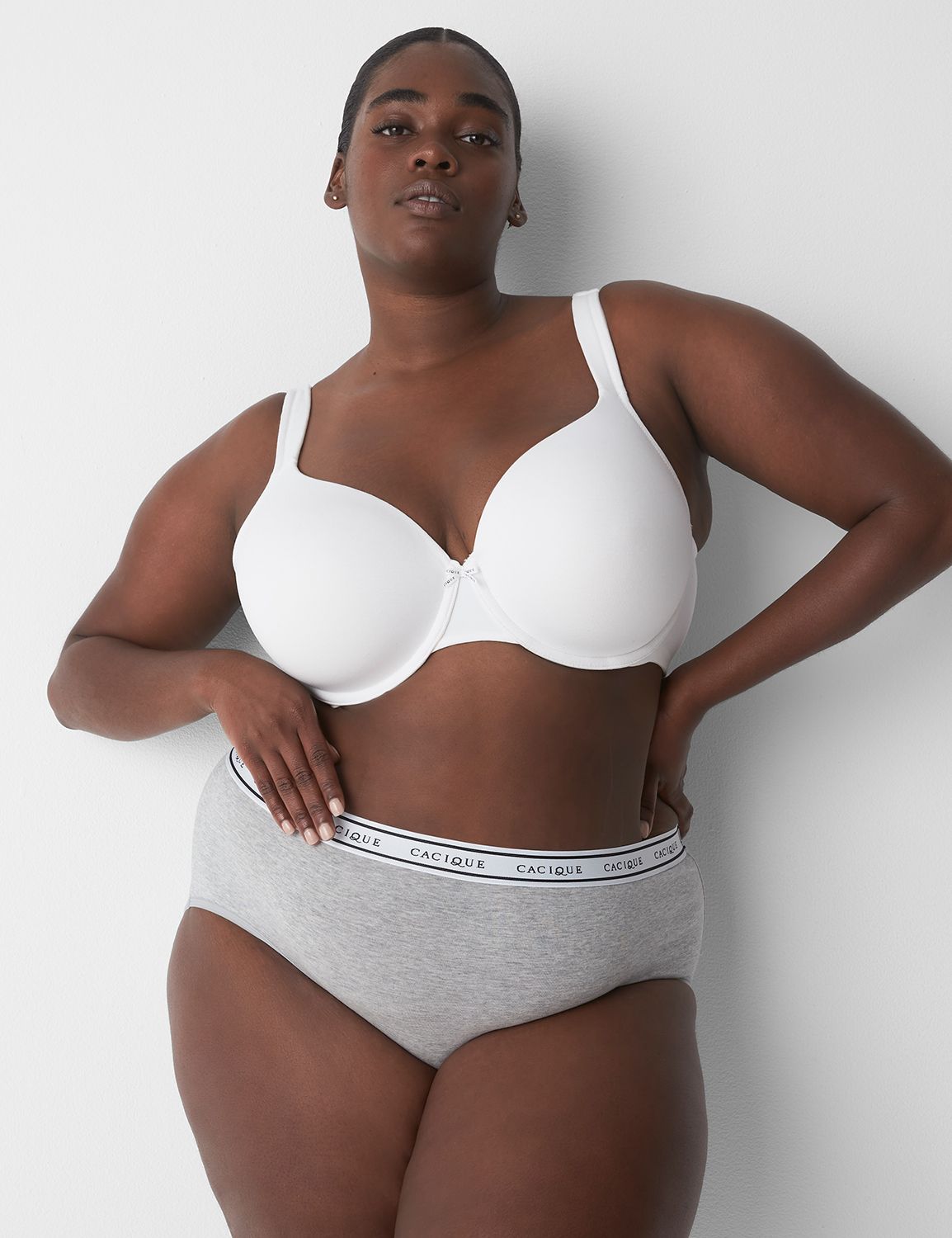 Cacique Lane Bryant Women's Cotton Unlined Full Coverage Bra