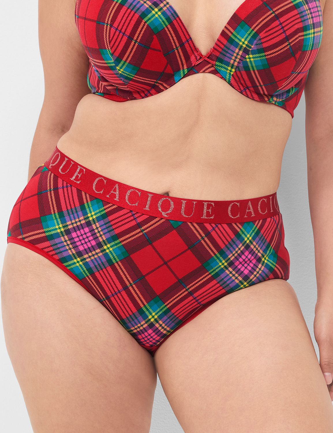 Luxe Sparkle Lace Brief