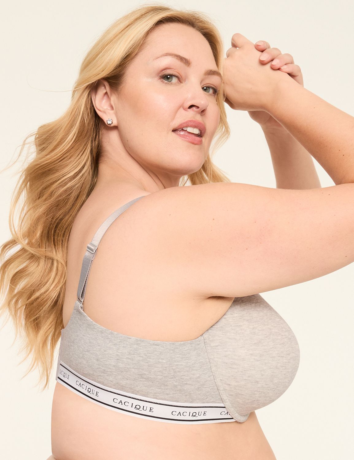 N&I 2.0 Cotton LL T-Shirt Striped L | LaneBryant