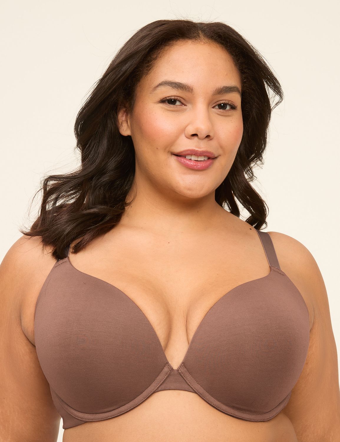 Cotton Boost Plunge 1095632-Y 11257 LaneBryant