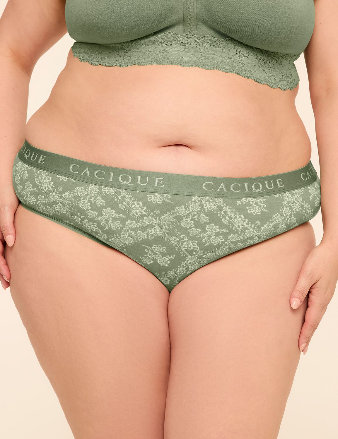 Cotton Hipster Panty With Wide Waistband