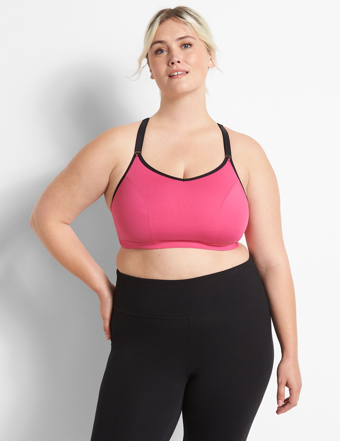 LIVI Activ by Lane Bryant Sports Bra Moisture wick, straps are  interchangeable