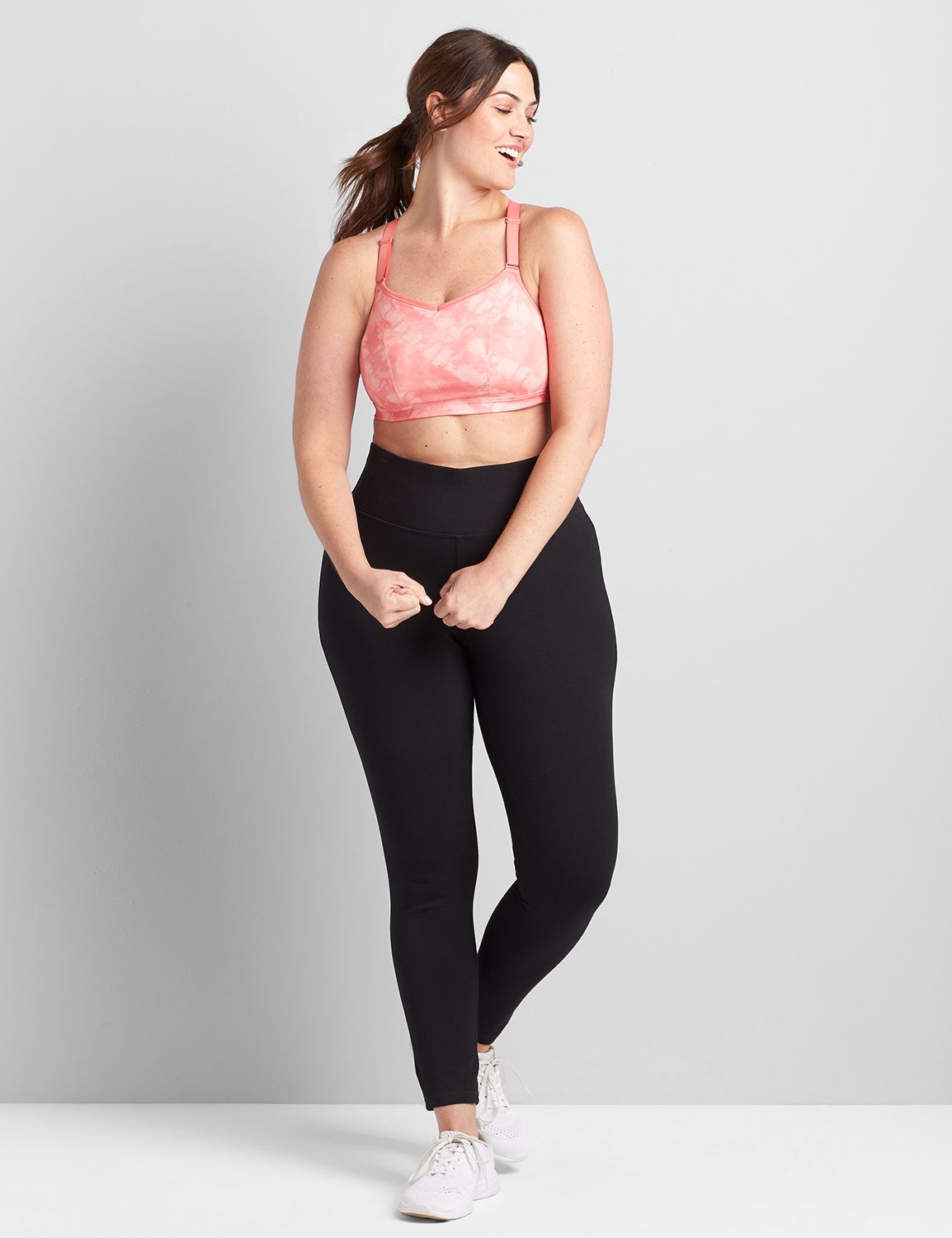 LIVI Wicking Low Impact NW Triple Strappy Back Sport Bra 1112037 F:LBSU21054_HazyTieDyePlacement_C3:18/20 Product Image 3