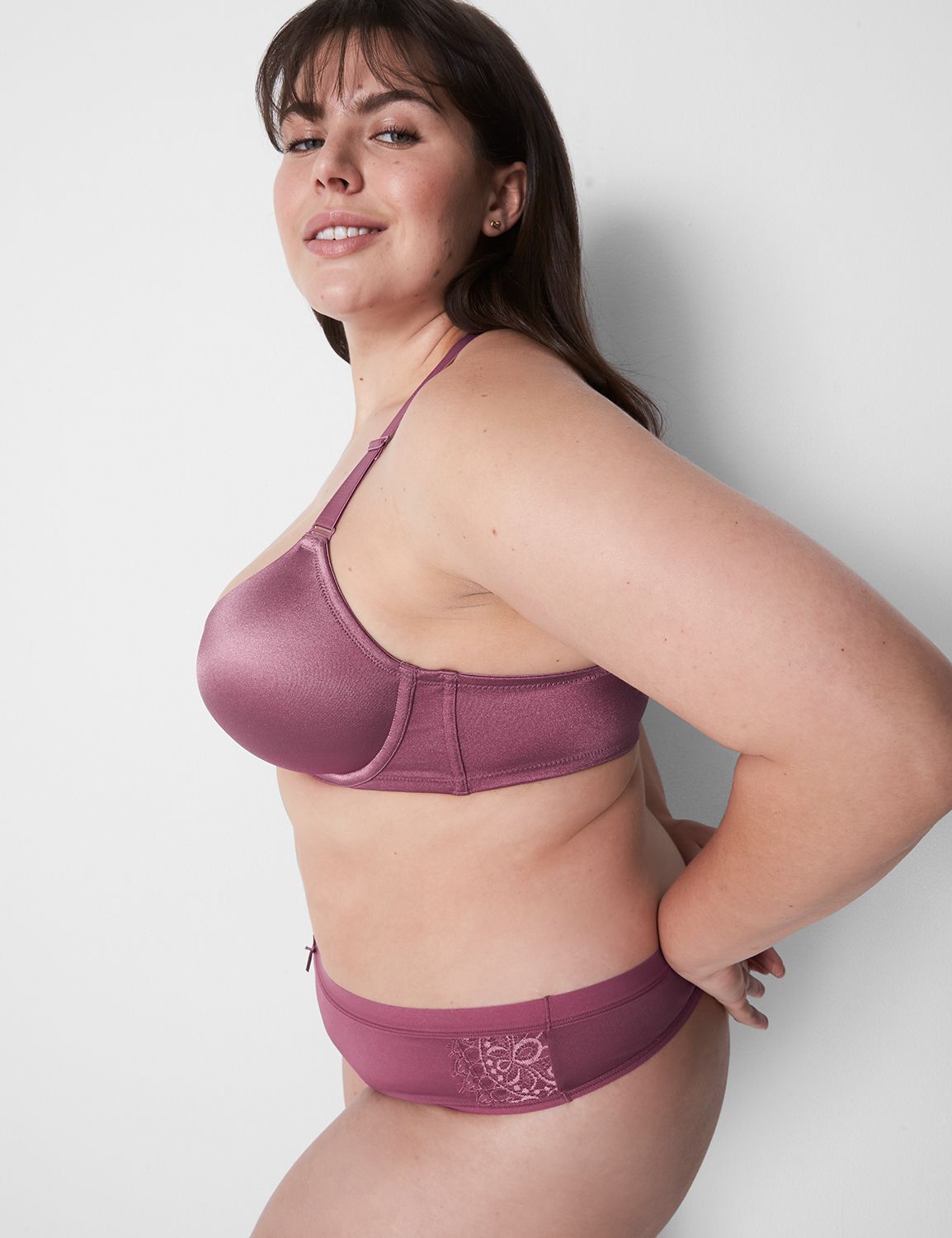 Cacique by Lane Bryant Pink Front Closure Boost Push Up Plunge Bra size 42B  - $22 - From Autumn