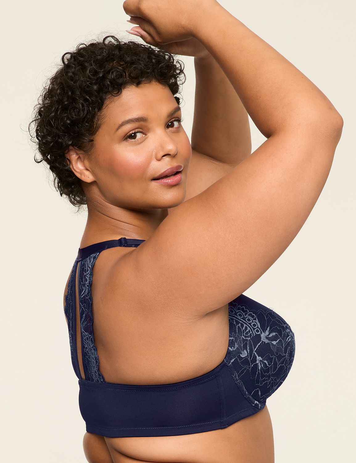 Front-Close Smooth Boost Plunge Bra | LaneBryant
