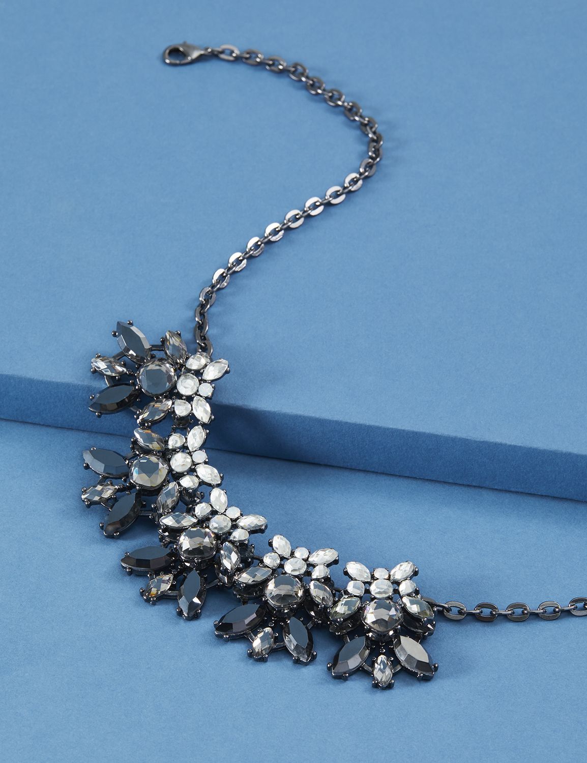 Hermatite Stone Statement Necklace