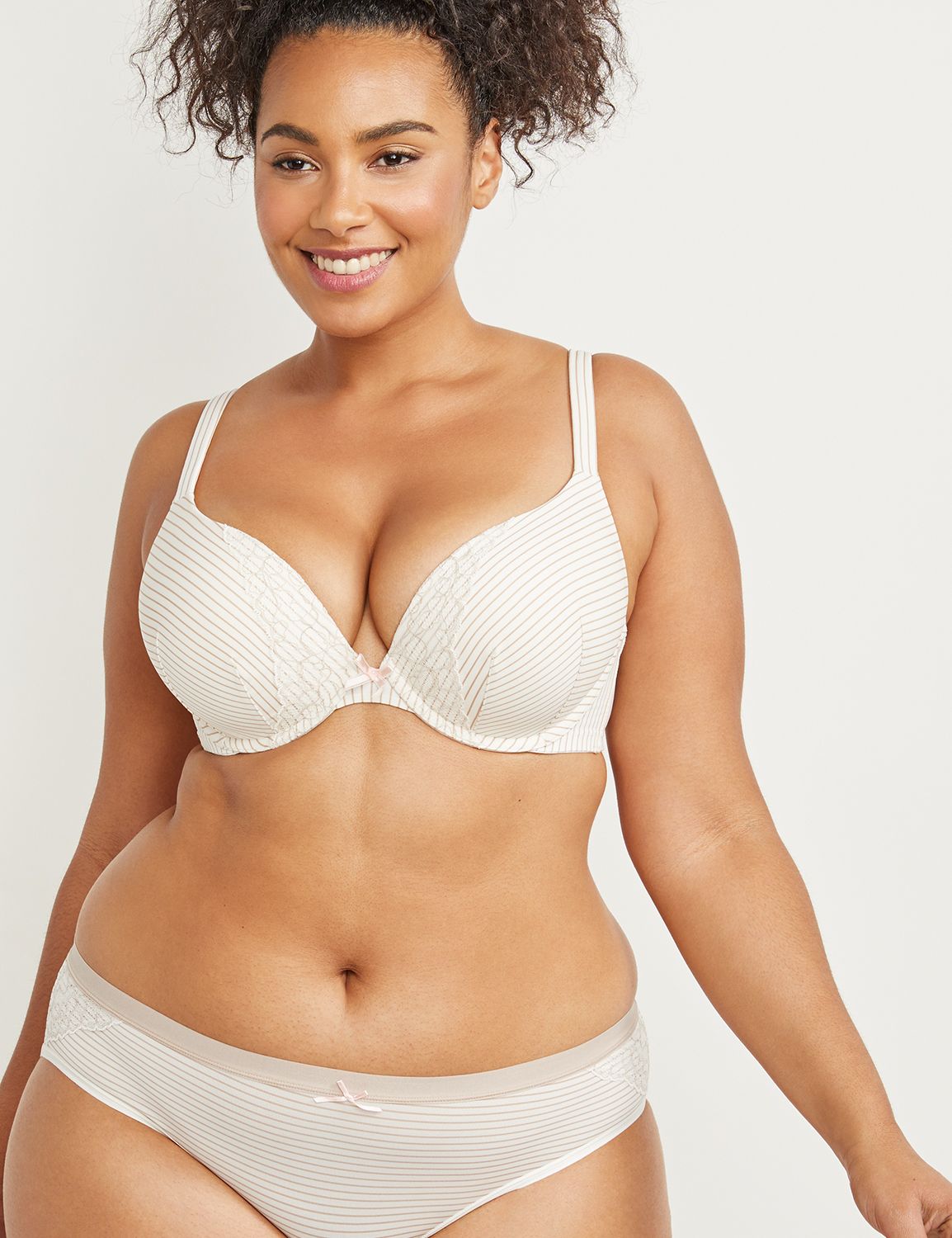 lane bryant max boost plunge bra