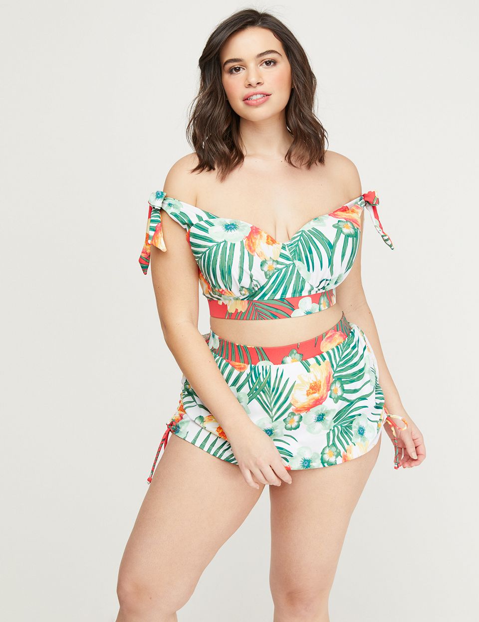 Long Line Swim Bikini Top