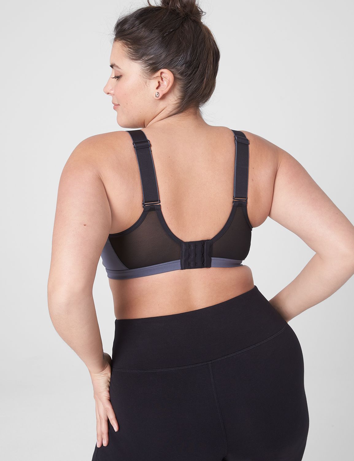 Lane Bryant LIVI 40DDD Active HI-Impact Moisture Wicking Sport Bra Gray  Size 40 F / DDD - $25 - From Melissa