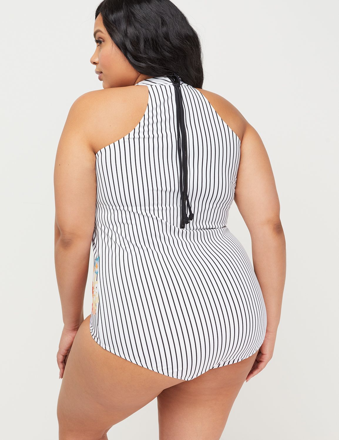 1097992 NW Mock Neck One Piece:Bold Tropical Placement_One Piece_CSP19503:28 Product Image 4