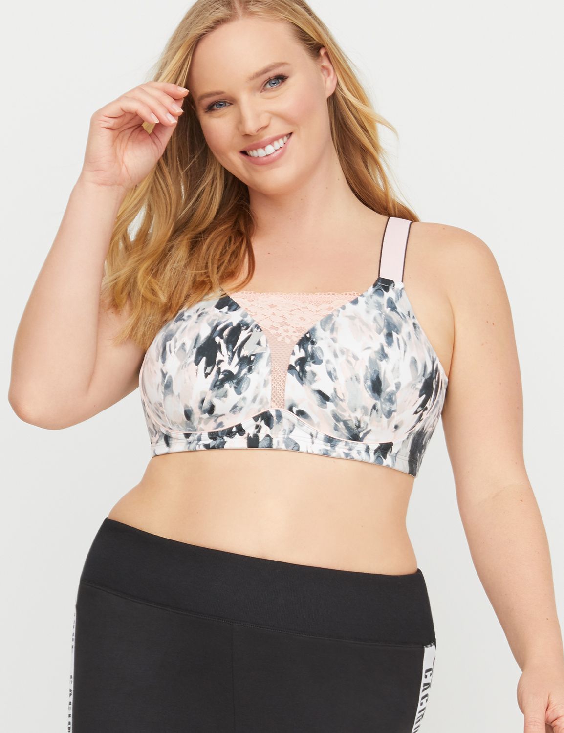 cacique sports bra