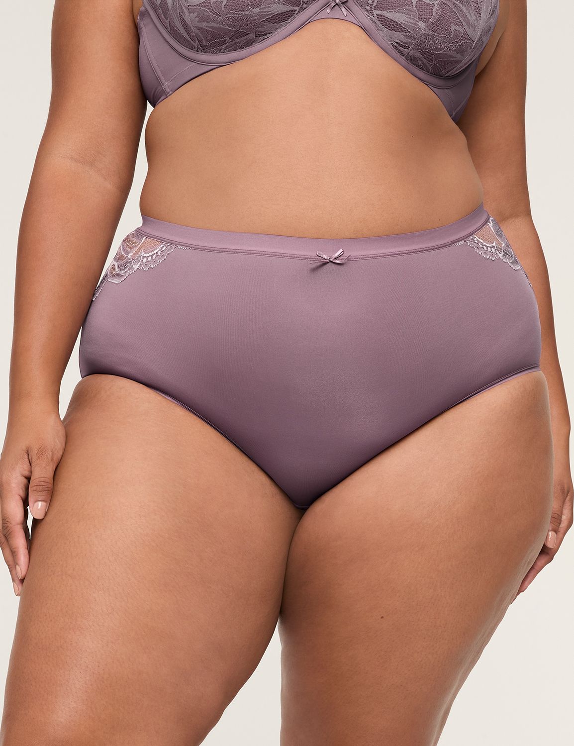 No Show Full Brief Panty Crystal La Product Image 1