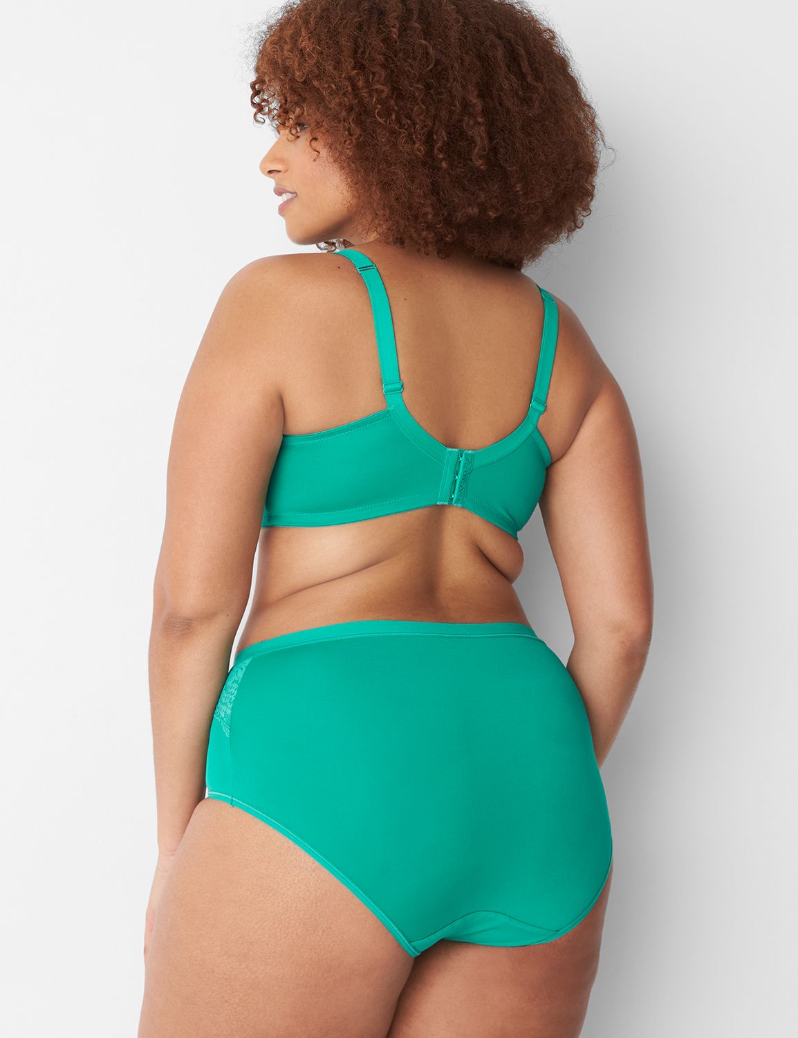 No Show Full Brief Tropical Lace Tr Product Image 2