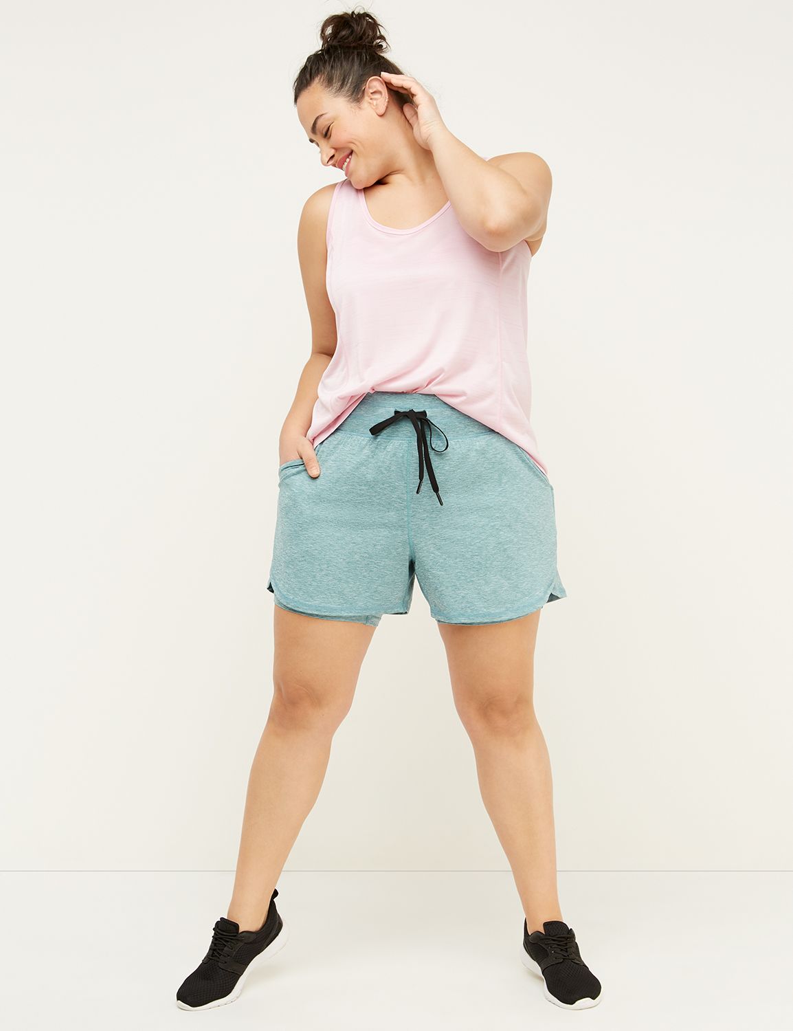 Wicking Layered Active Short - Marl