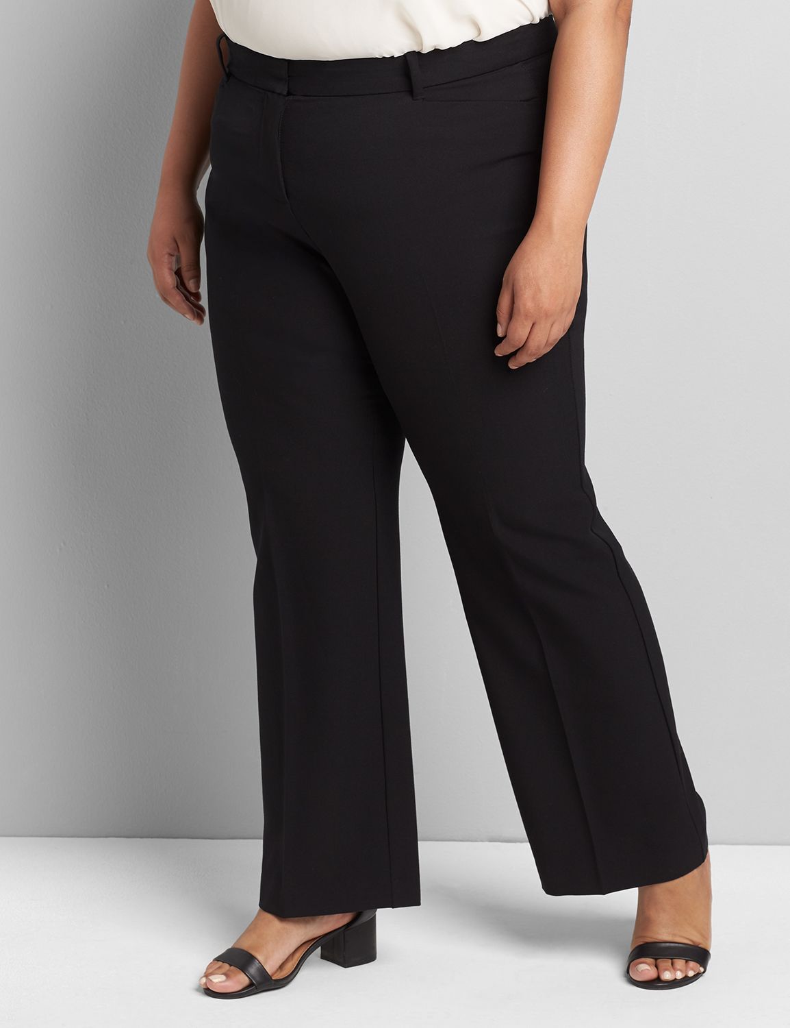 lane bryant black pants