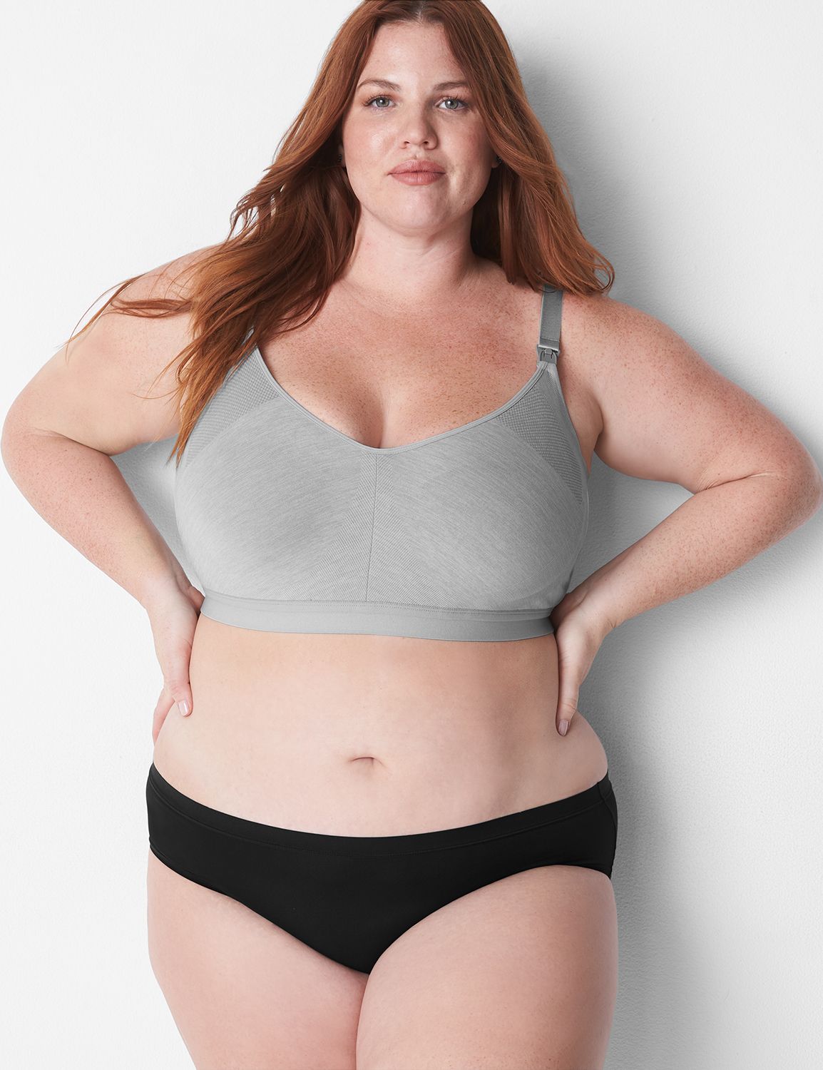 Seamless LL Nursing Bra-Marl 112631 Product Image 1