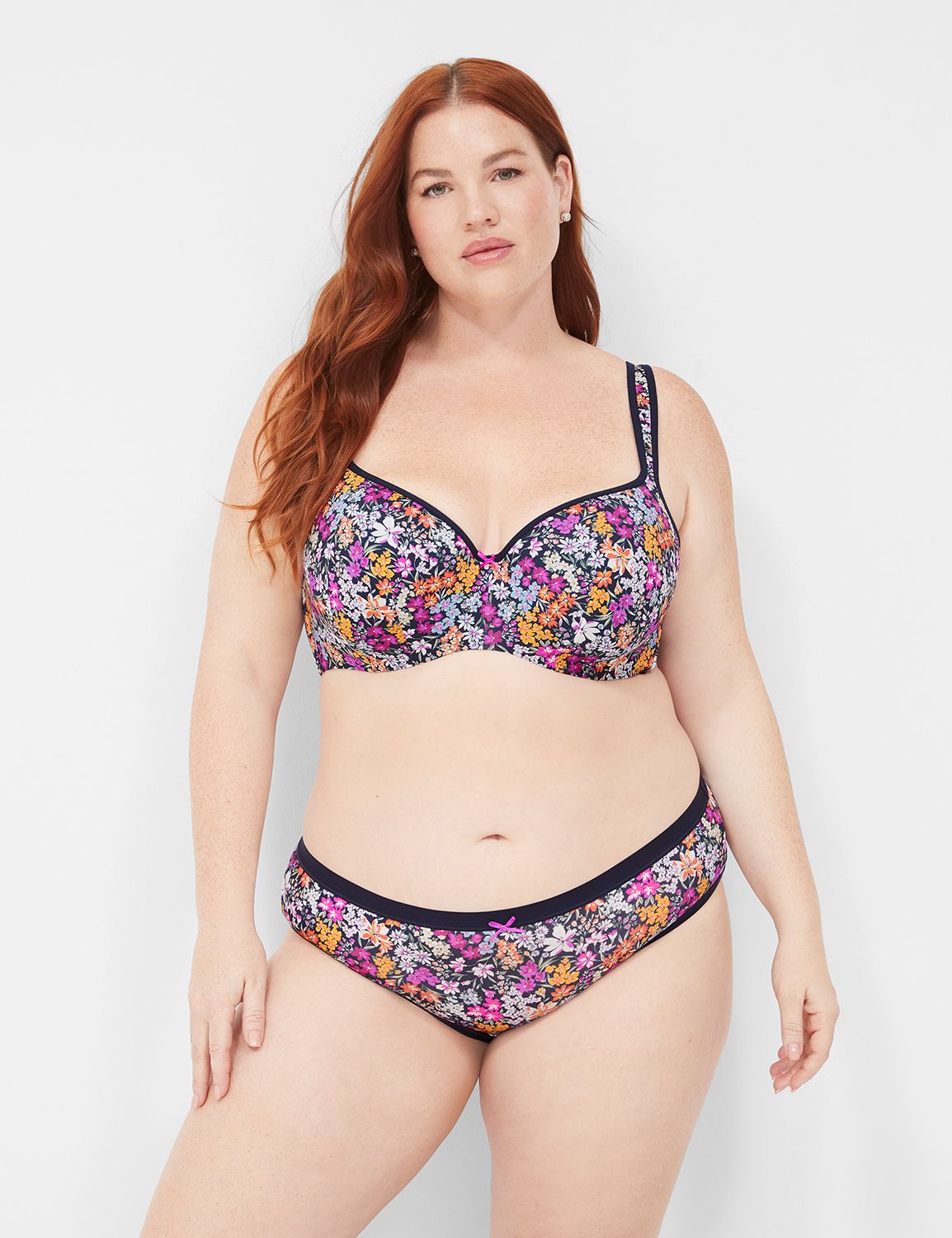 Smooth Lightly Lined Balconette Bra | LaneBryant
