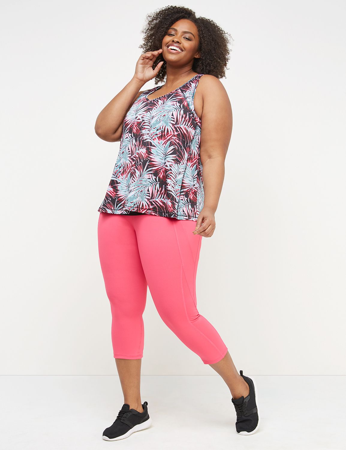 Draped-Back Layered Active Tank