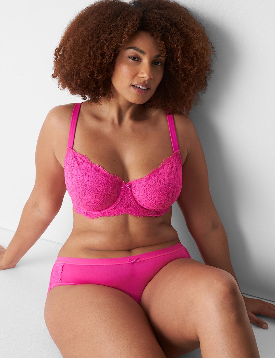 Modern 3 Piece Cup AO Tropical Lace Product Image 4