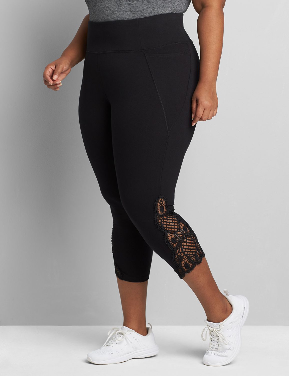 lane bryant capri leggings