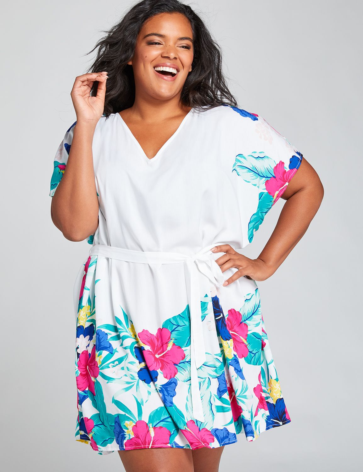 lane bryant beach cover ups