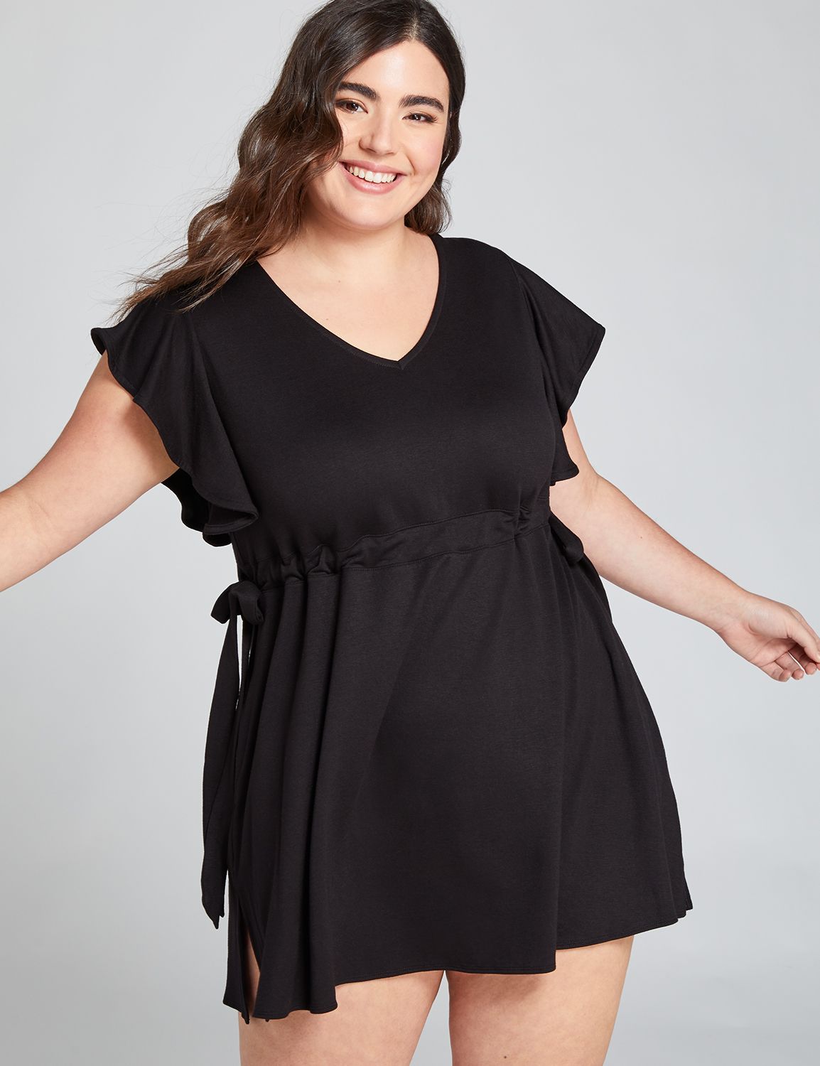 plus size swimsuit cover up lane bryant